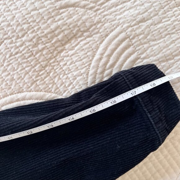 Forever 21 Black Cropped Corduroy Jacket - Picture 4 of 7